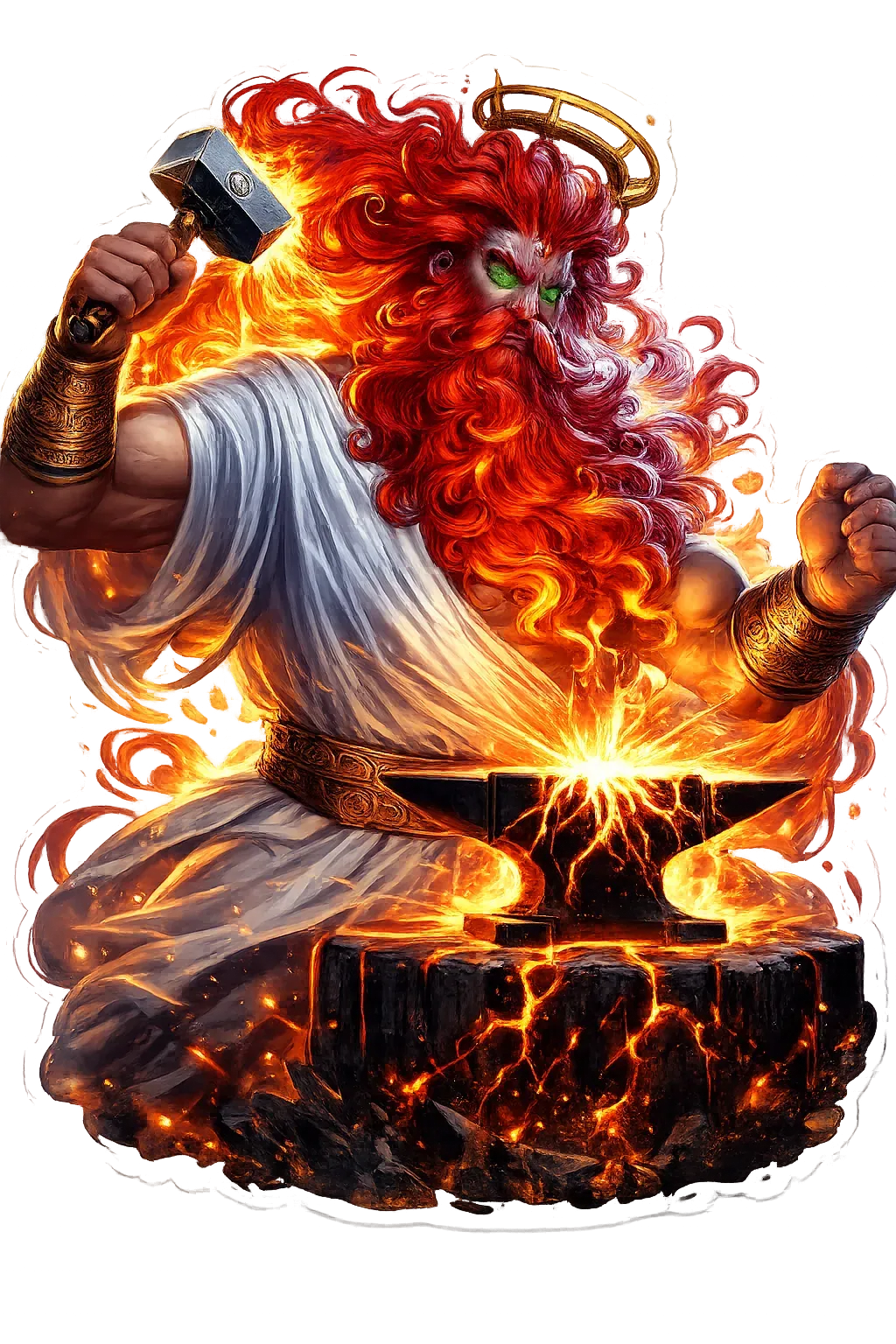 Hefesto, dios de la forja y el fuego