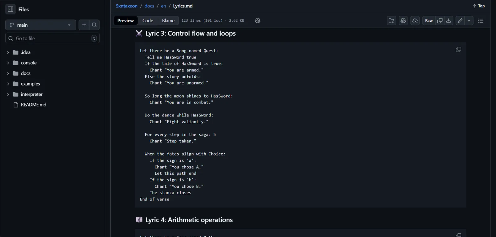Syntaxeon