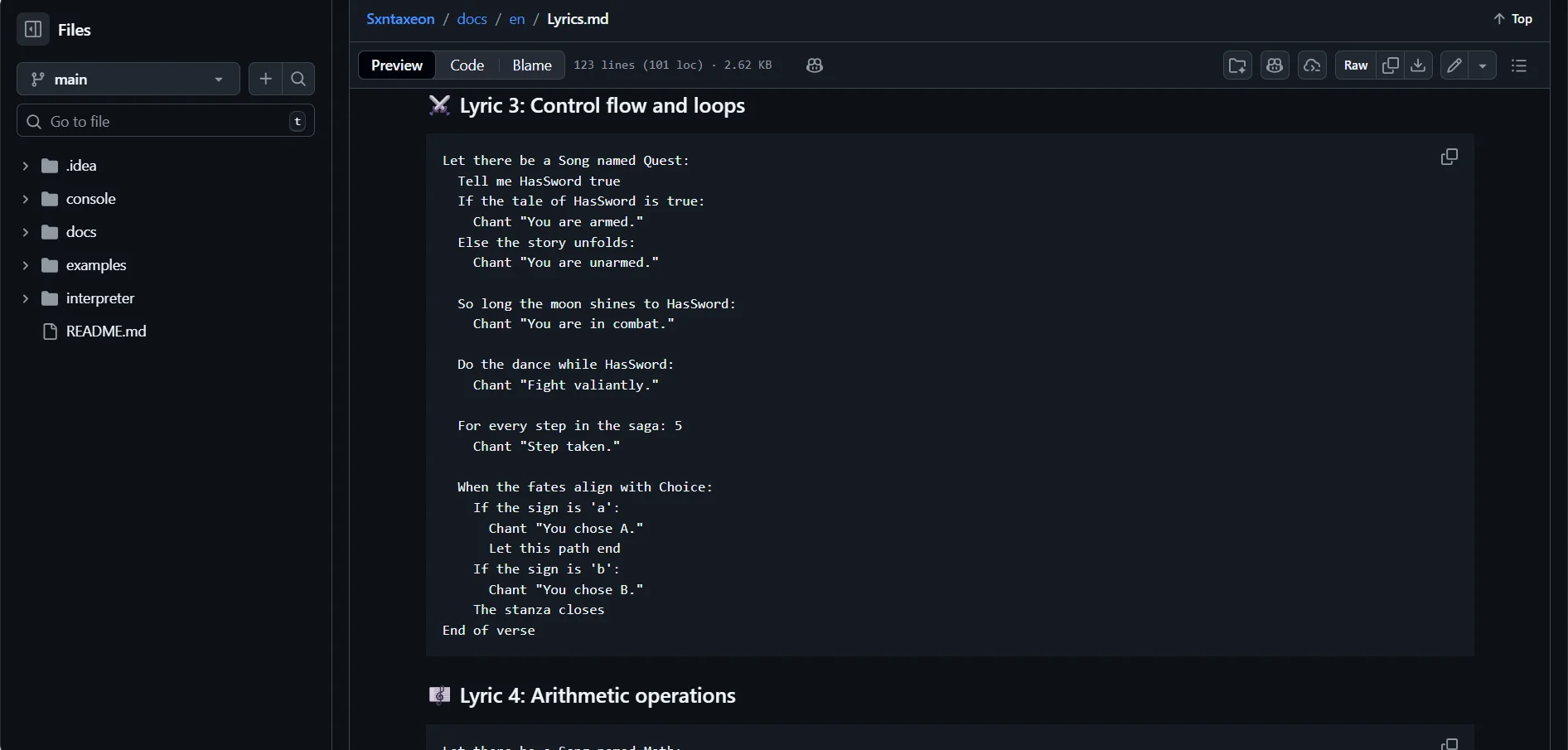 Syntaxeon