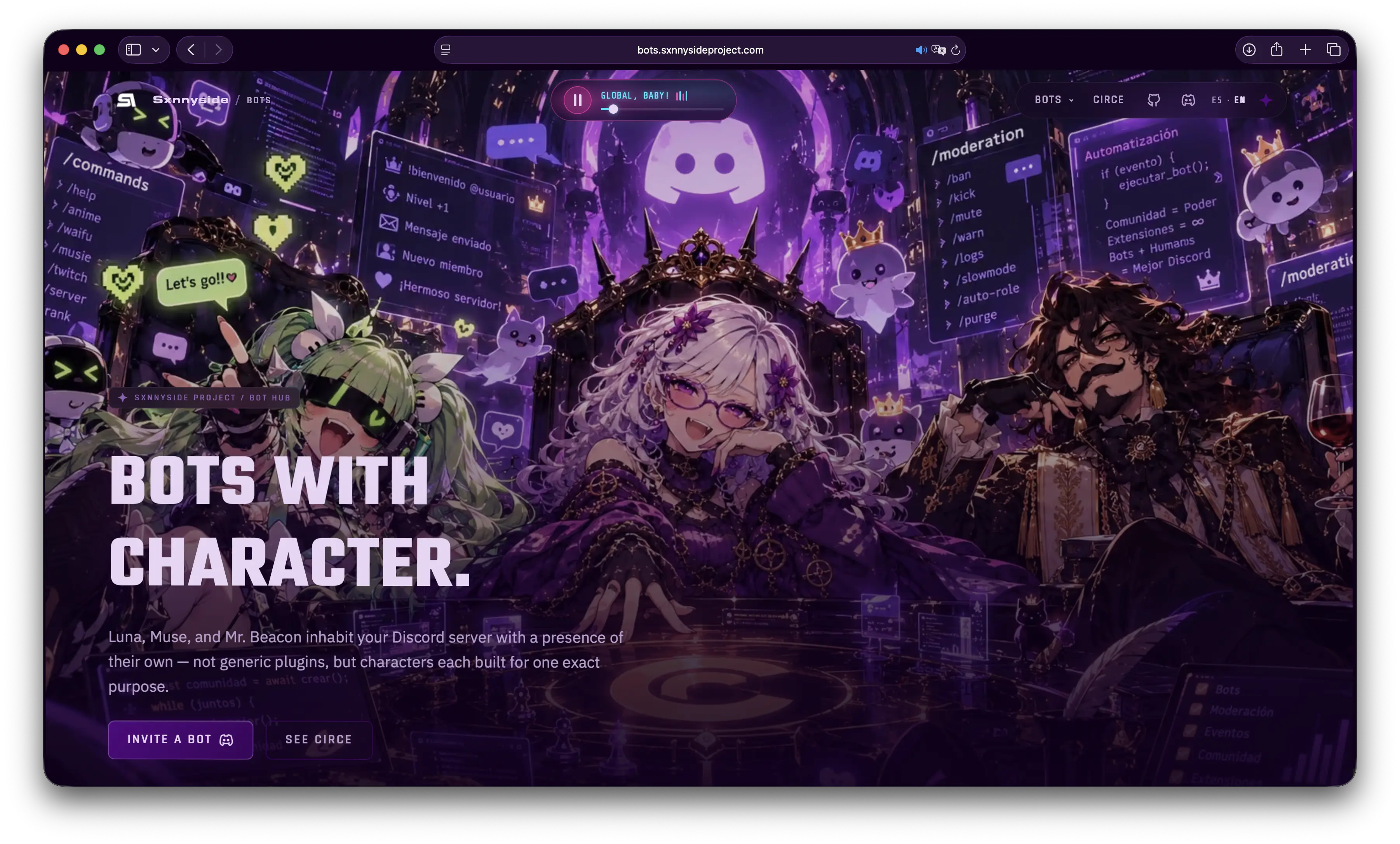 Bots Website