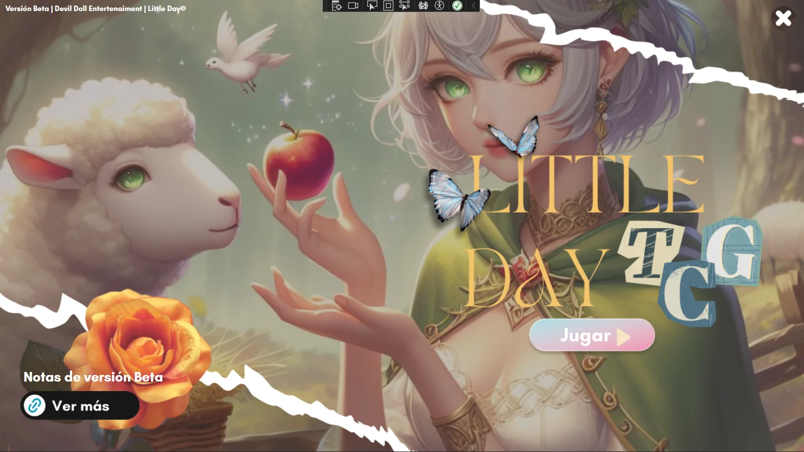 Little Day Trading Card Game