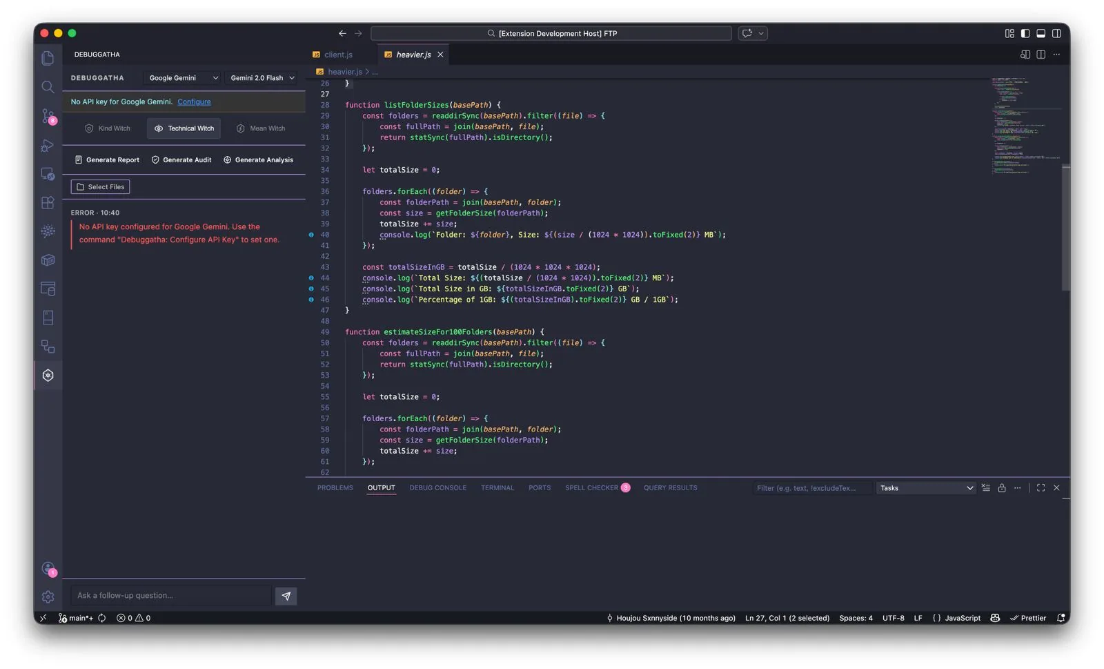 Debuggatha VSCode Extension